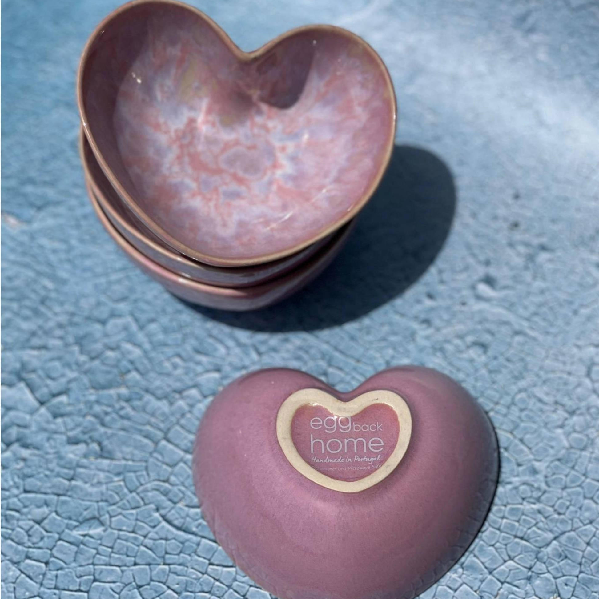 Handmade Heart Ceramic Bowl-Skudaboo