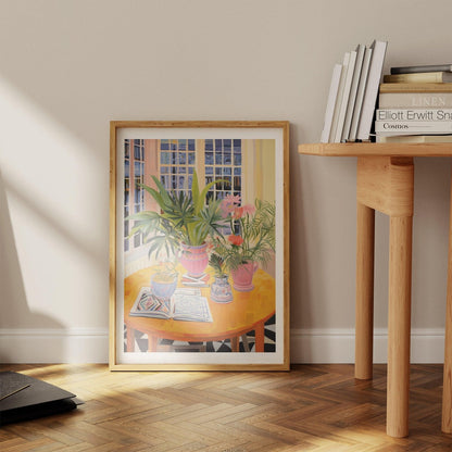 Houseplants Art Print-Skudaboo