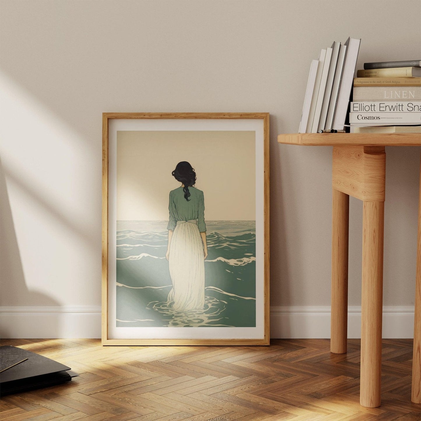 Into the Sea Art Print-Skudaboo