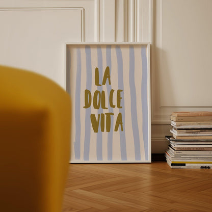 La Dolce Vita Art Print-Skudaboo