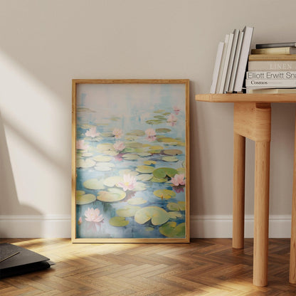 Lily Pads Art Print-Skudaboo