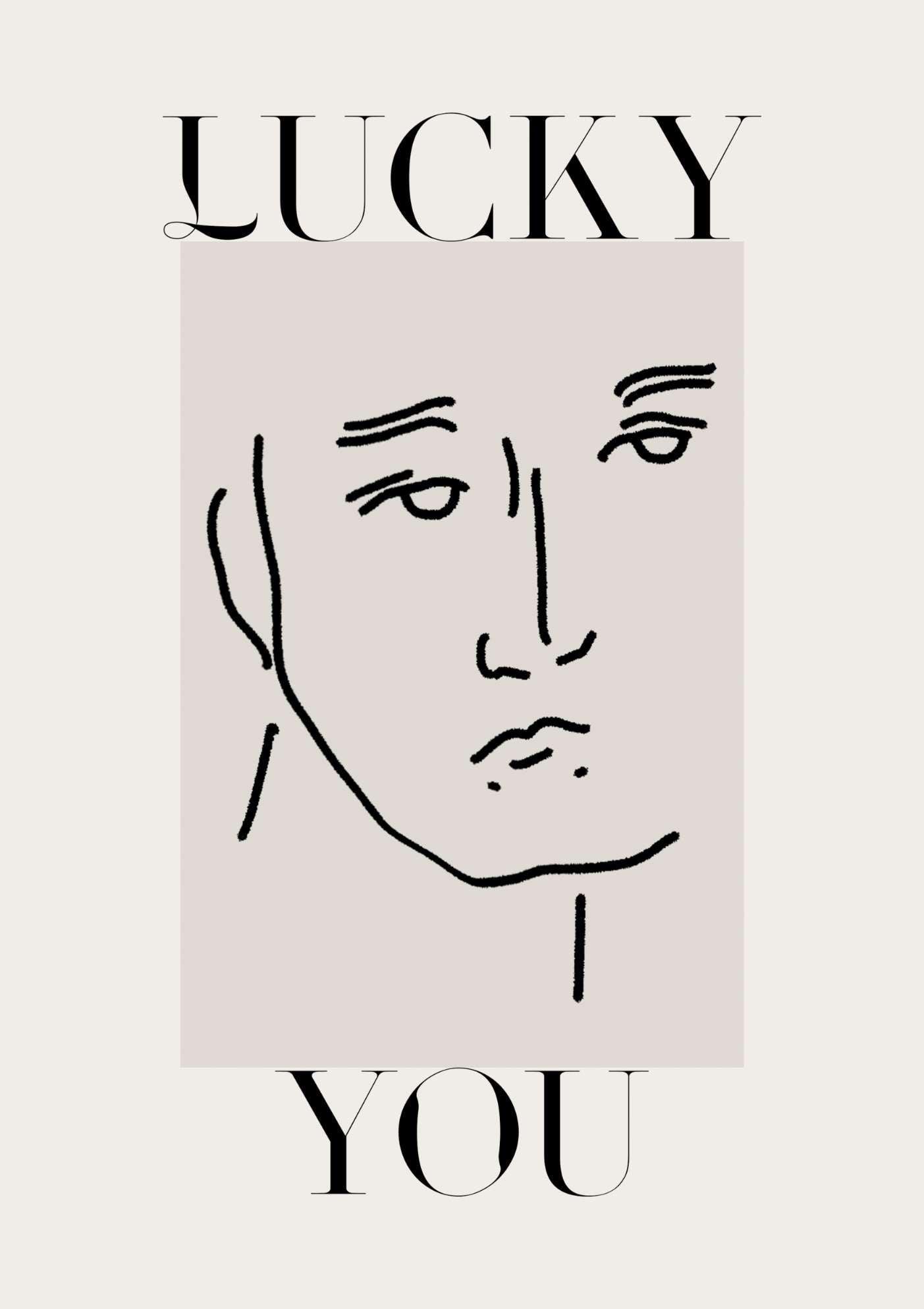 Lucky You Art Print-Skudaboo