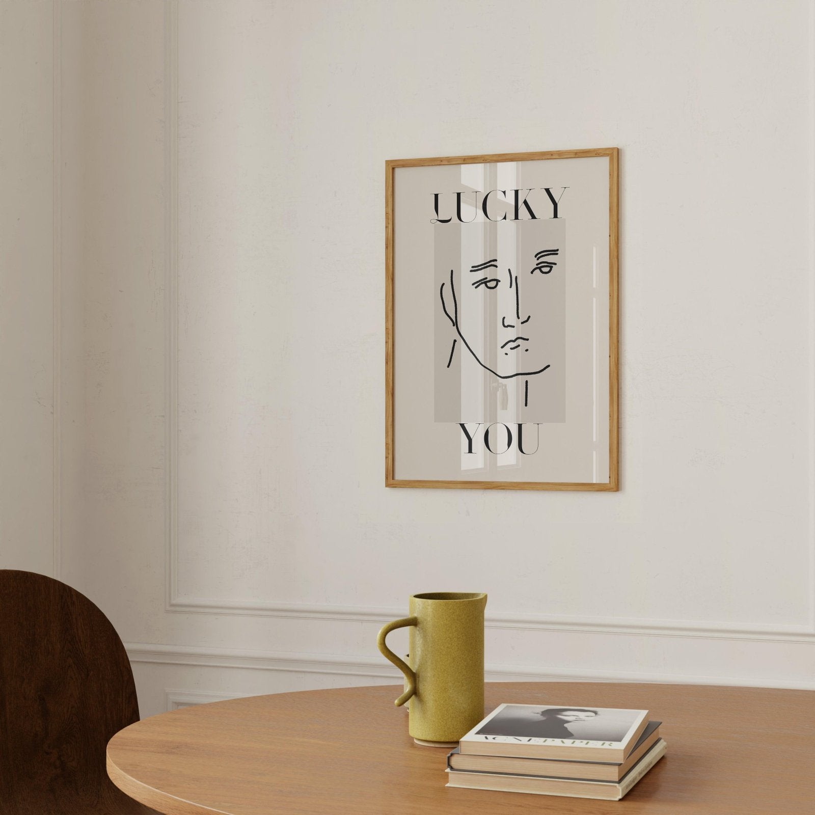 Lucky You Art Print-Skudaboo