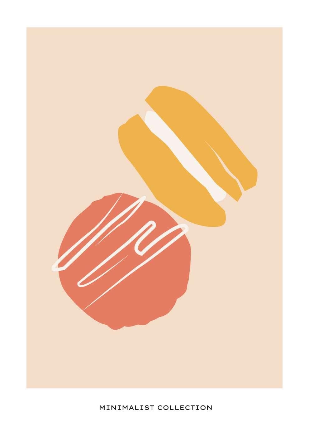 Macaron Art Print-Skudaboo