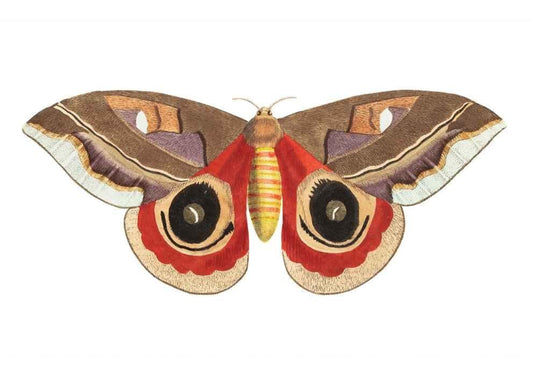 Moth Vintage Art Print-Skudaboo