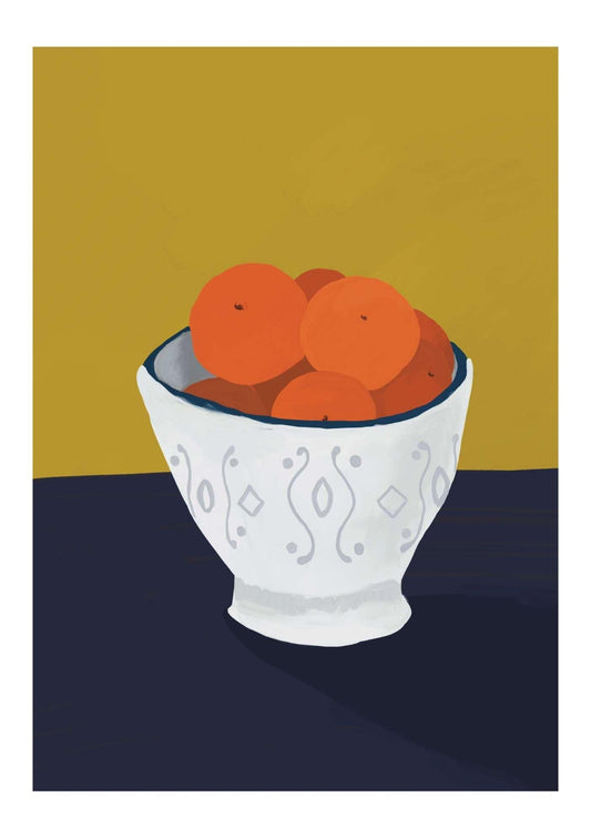 Oranges Art Print-Skudaboo