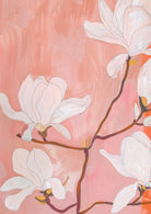 Pink Blossoms Art Print-Skudaboo