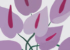 Purple Lilies Art Print-Skudaboo