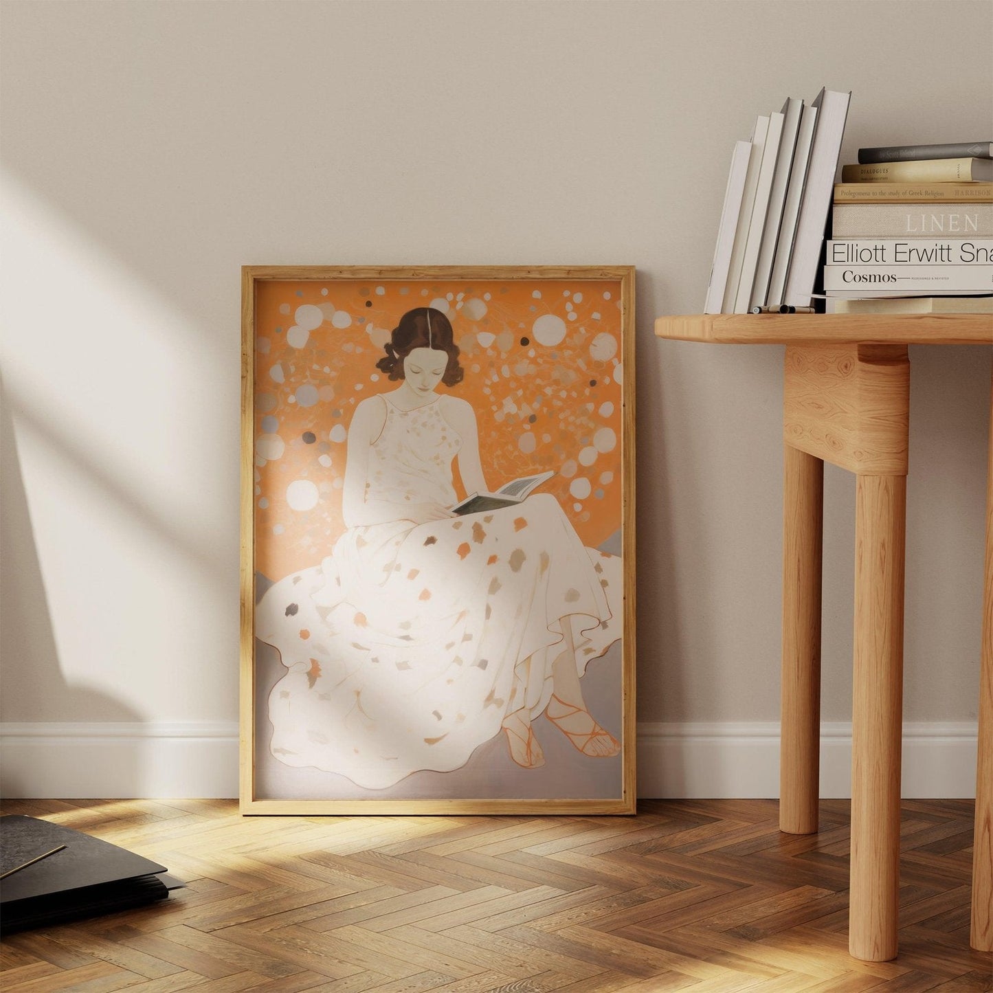 Reading Art Print-Skudaboo