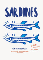Sardines Fish Market Art Print-Skudaboo
