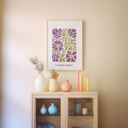 Summer Floral Art Print-Skudaboo