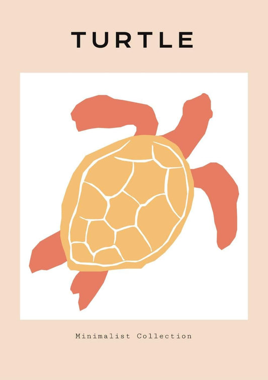 Turtle Art Print-Skudaboo