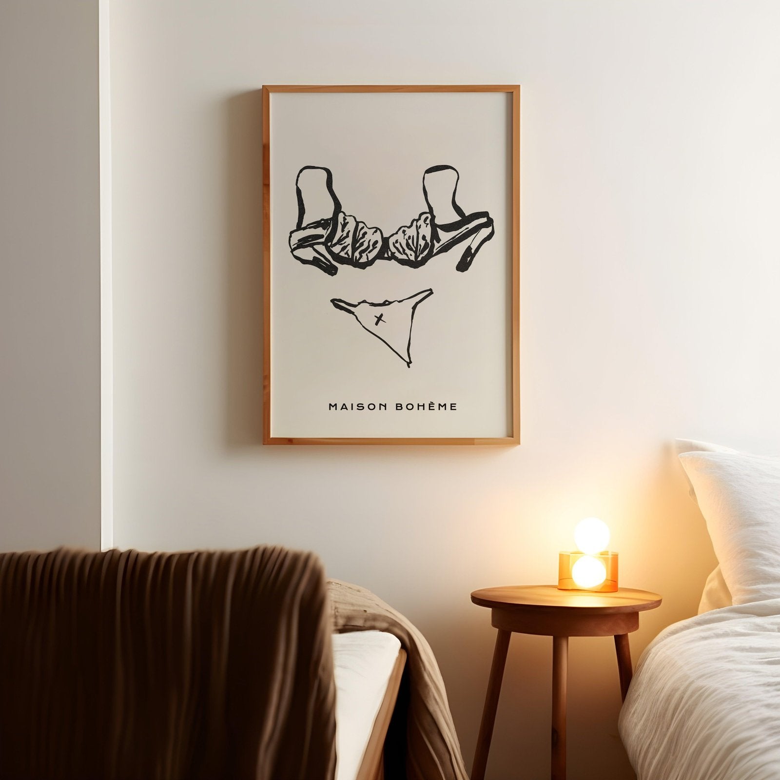 Underwear Art Print-Skudaboo