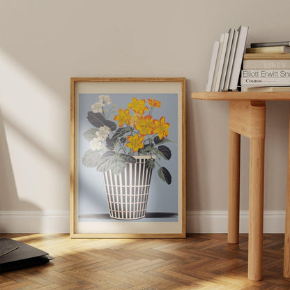 Vase of Flowers Art Print-Skudaboo