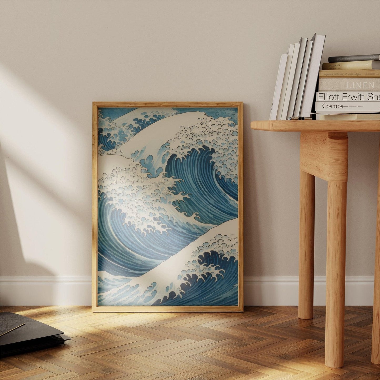 Waves Art Print-Skudaboo