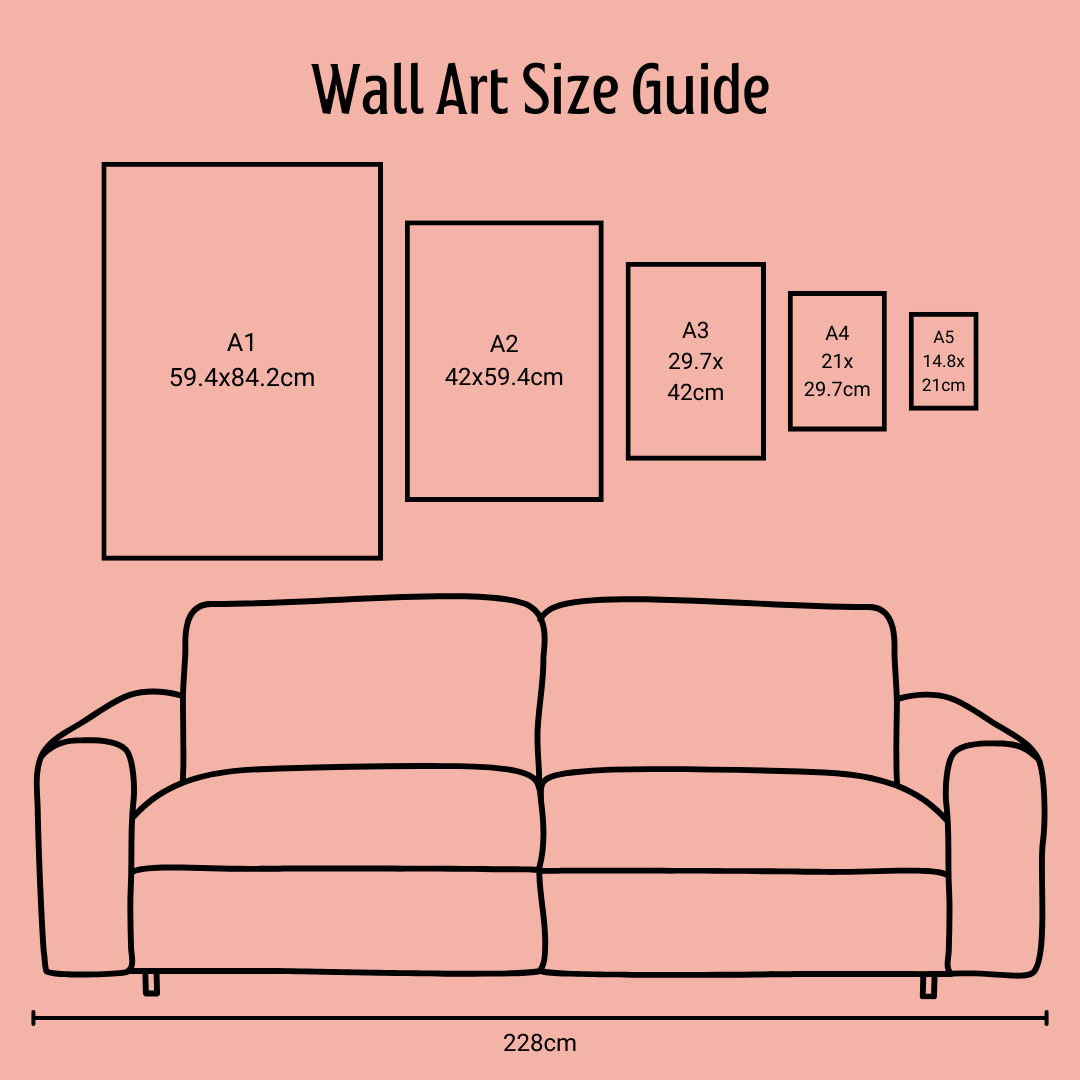 You Are Here Art Print-Skudaboo